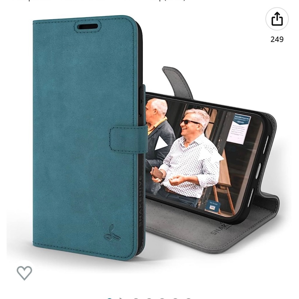 Snakehive IPhone 14 Pro Max Leather Case